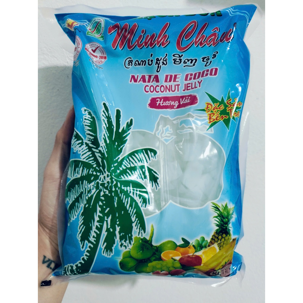 1Kg Thạch Dừa Minh Châu Đặc sản Bến Tre Thơm Ngon