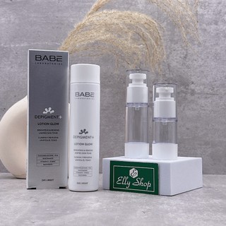  Lotion Babe Depigment Lotion Glow Dưỡng Sáng Da Giảm Thâm Và Cải Thiện Đốm Nâu 150ml - Ellyhouse Tiny Try 