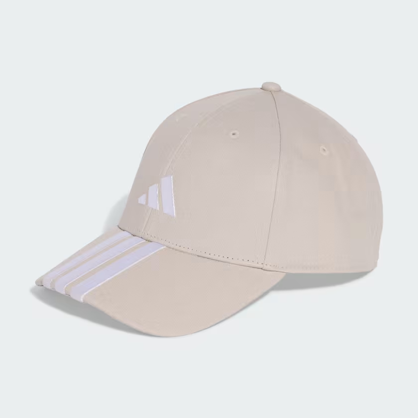 Mũ Bóng Chày Adidas Logo Mới 3 Sọc - Màu Kem - JW6036