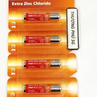 Pin AAA R03 MICRO 1.5V (R03L10S/97 Zinc chloride) / Pin chính hãng chất lượng