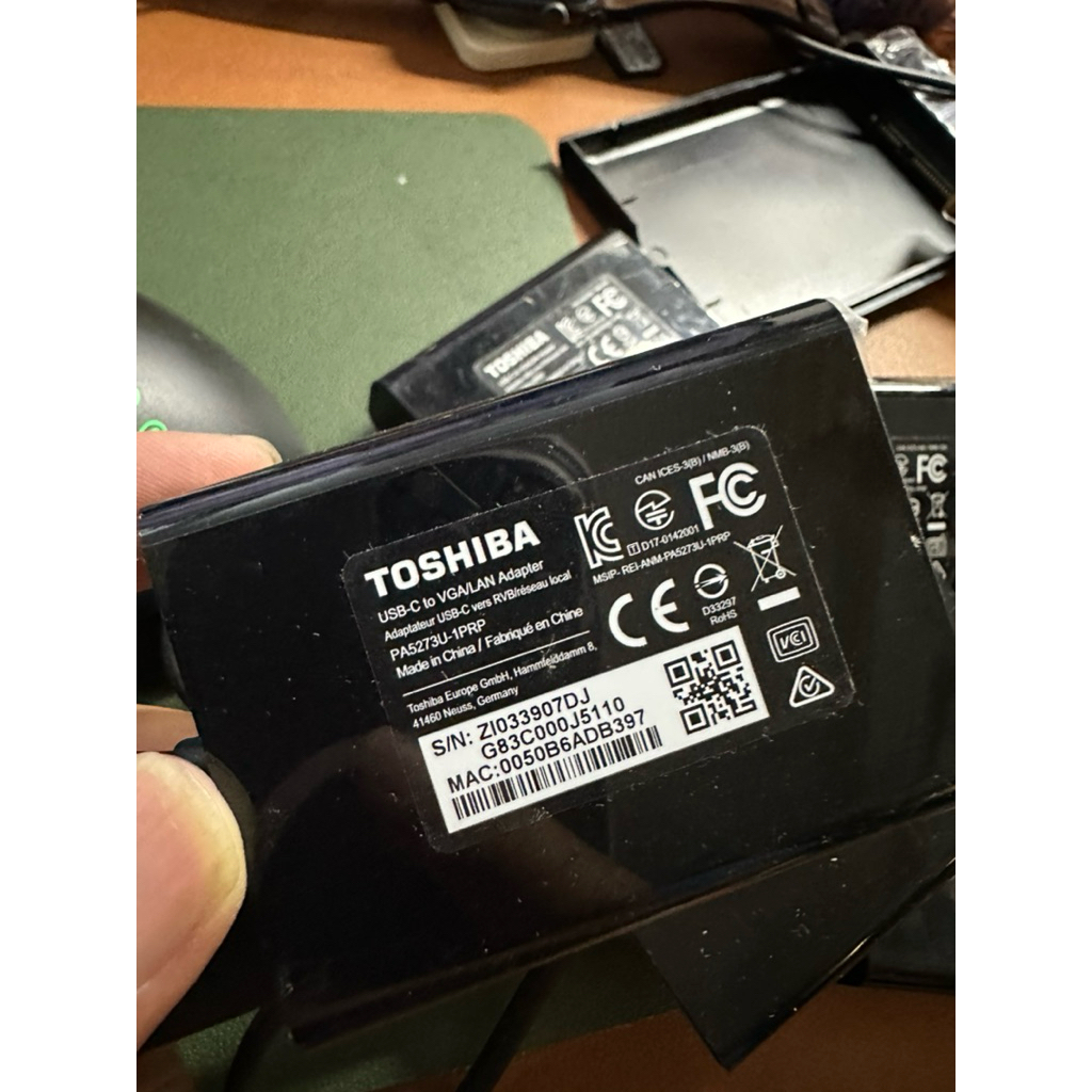 Cable chuyển USB type C to Lan , VGA.