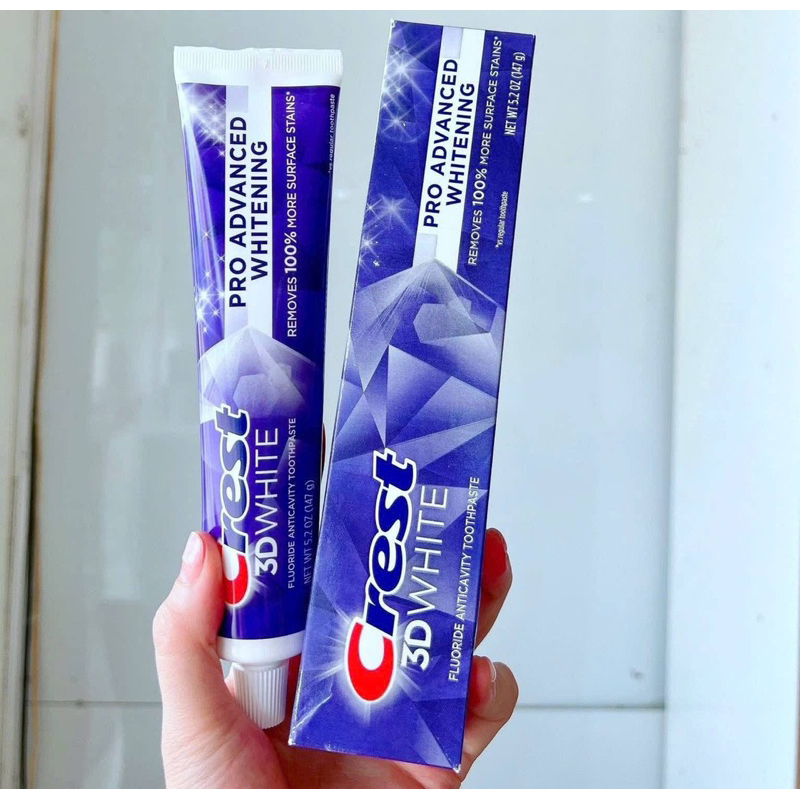 Kem đánh răng Crest 3D White- Pro Advanced Whitening