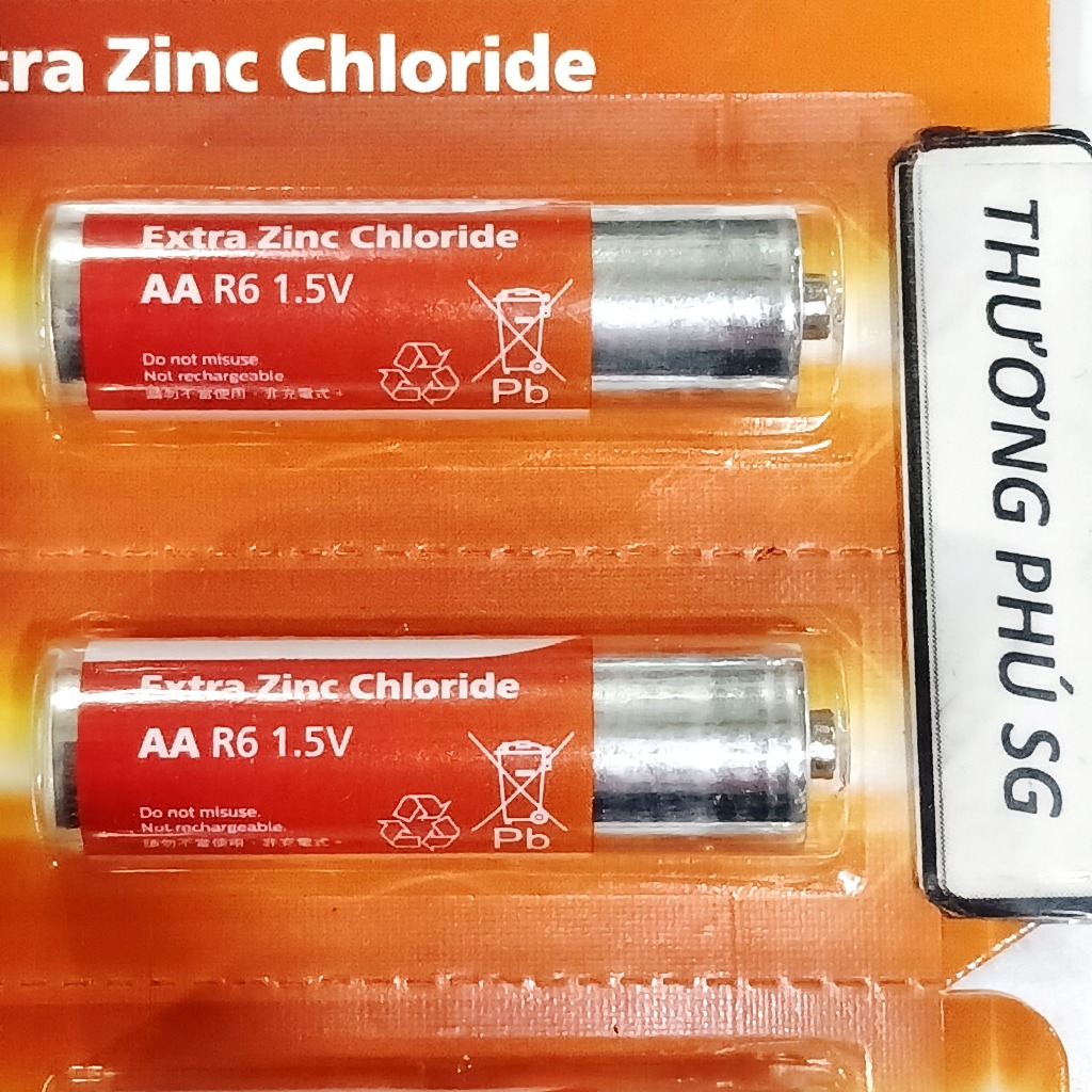 Pin AA R6 MIGNON 1.5V (R06L2S/97 Zinc chloride) /  Vĩ 2 Viên