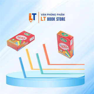  COMBO 3 5 10 hộp Phấn viết bảng MIC 221 Nhiều màu Trắng  10 viên hộp  – Không bụi an toàn viết mịn dễ xóa 