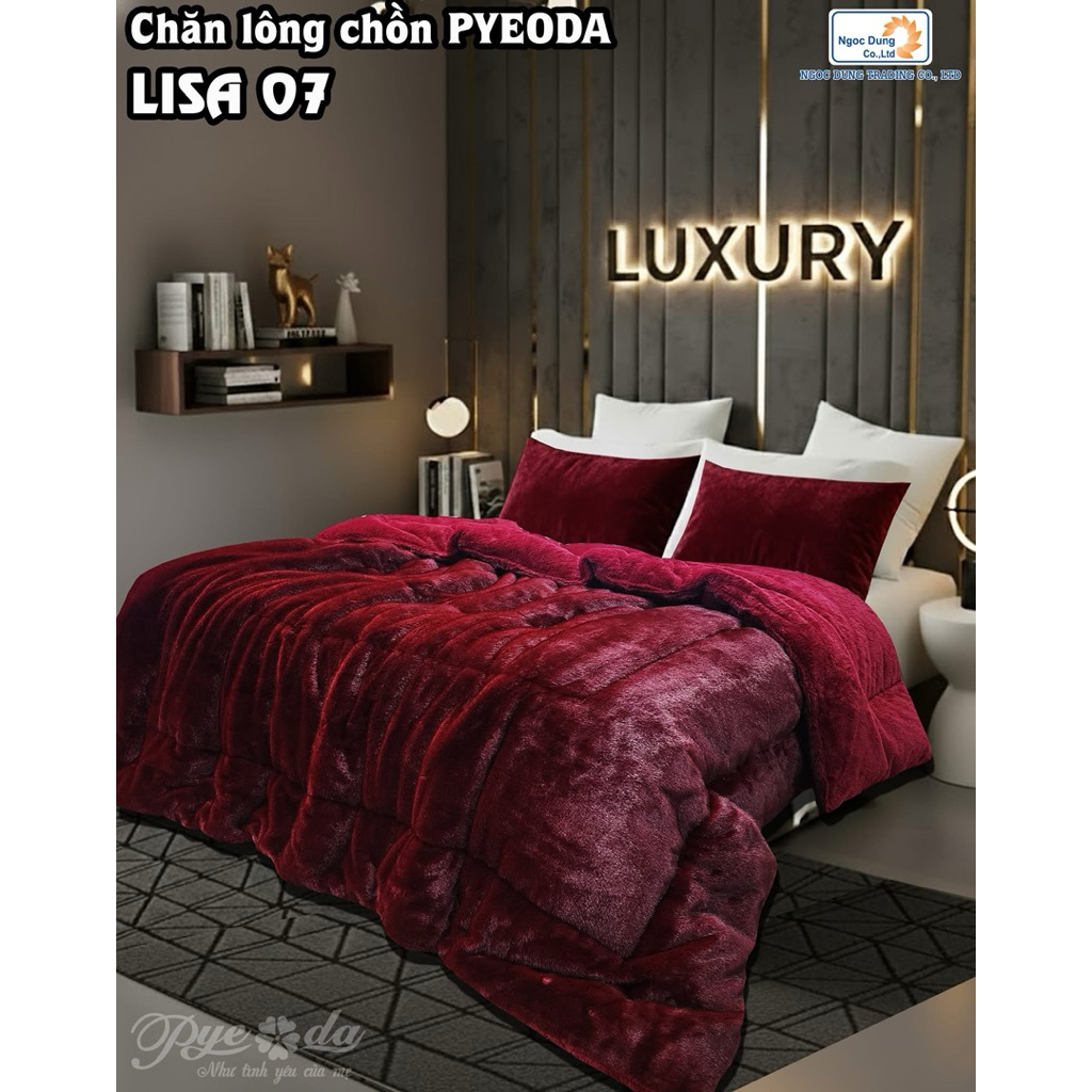 CHĂN LÔNG CHỒN PYEODA LISA LUXURY -Pyeoda Như tình yêu của mẹ