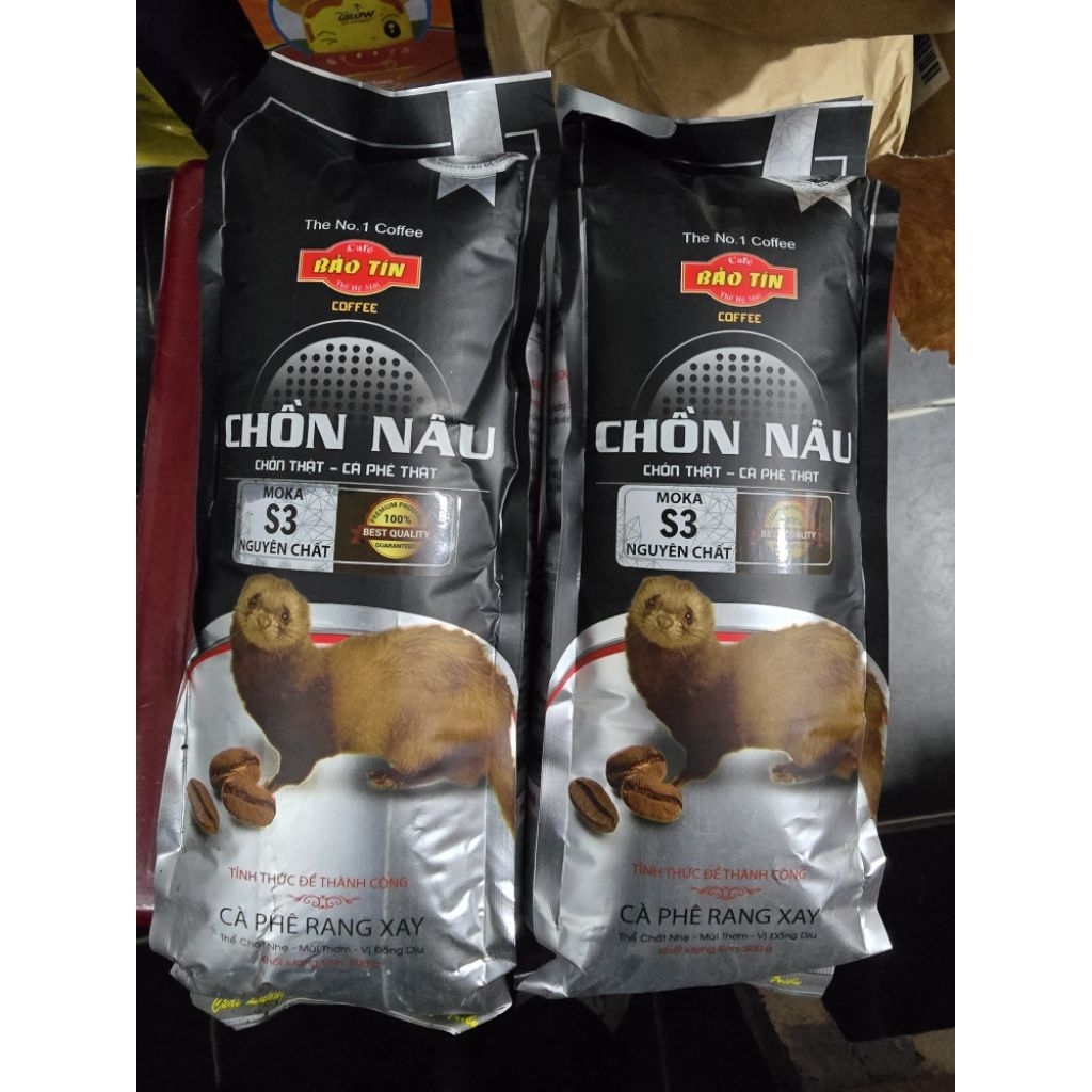 CÀ PHÊ CHỒN NÂU BẢO TÍN pha phin 1kg.