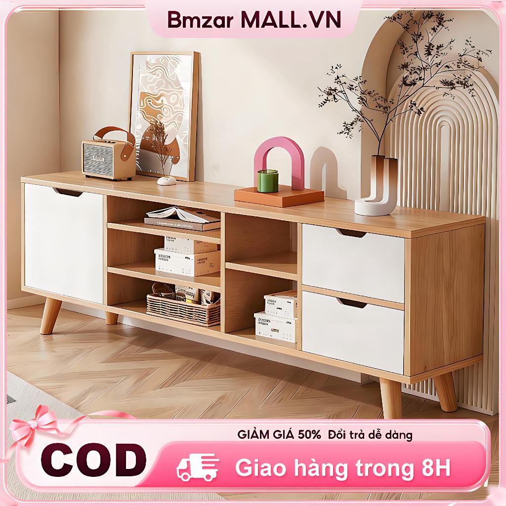 BMZAR Tủ Kệ Tivi Kệ Tivi Phong Có Ngăn Kéo Phong Cách Bắc Âu Hiện Đại Chống Ẩm Cho Nhà Nhỏ | BigBuy360 - bigbuy360.vn