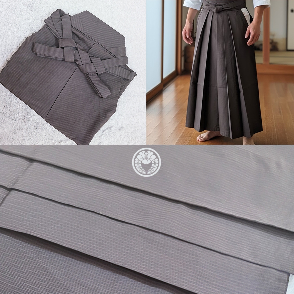 Hakama nam tông nâu nhiều mẫu/Hakama For Budo Iaido, lễ hội, tiệc trà [Đọc kỹ thông tin]