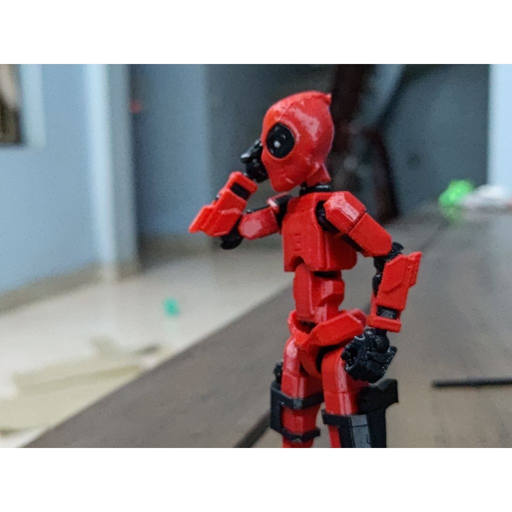 Lắp sẵn Dummy 13 dummy13 đặc biệt deadpool, khớp không lỏng