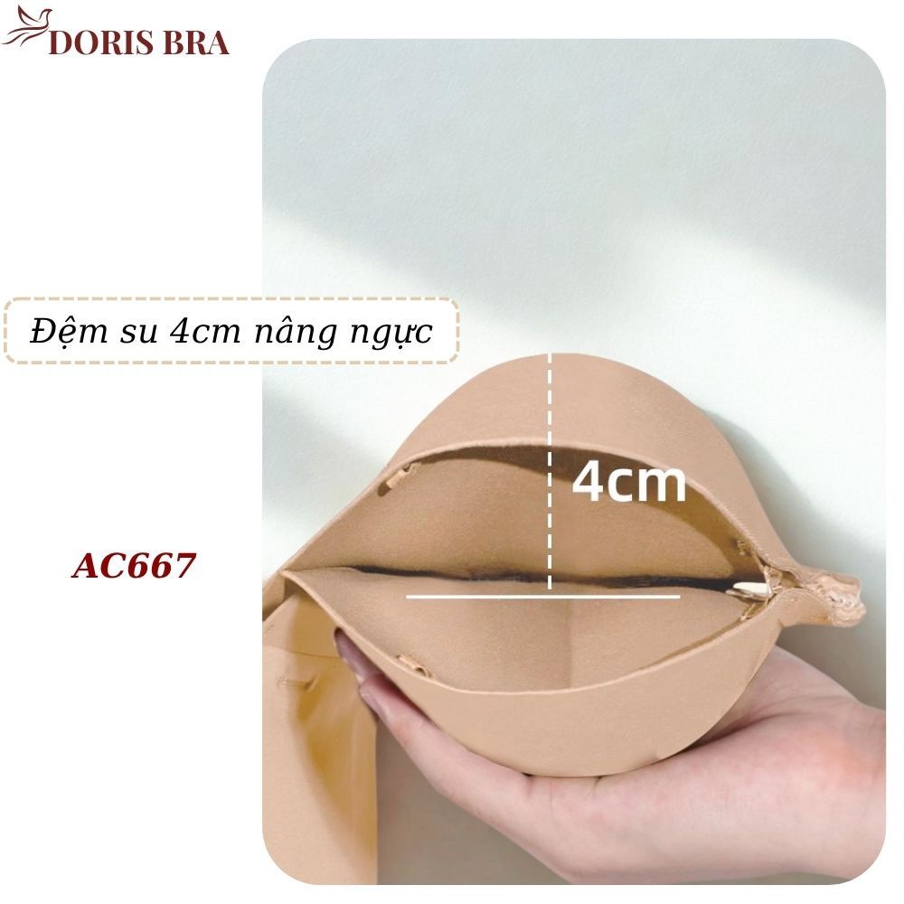 [LOẠI 1] Áo lót nữ Vanvene cài trước nâng ngực, Áo ngực AC667 không dây cài trước đệm dày 4cm Siêu nâng đẩy không gọng | BigBuy360 - bigbuy360.vn