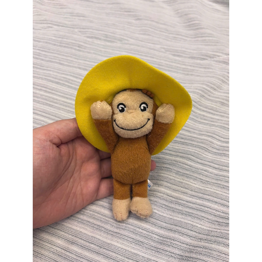 [ New 80% ] Đồ Chơi Gấu Bông Chú Khỉ Curious George SEGA.