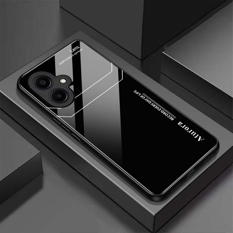 Ốp Lưng SAMSUNG A07 Mặt Lưng Kính Cường Lực Sáng Bóng