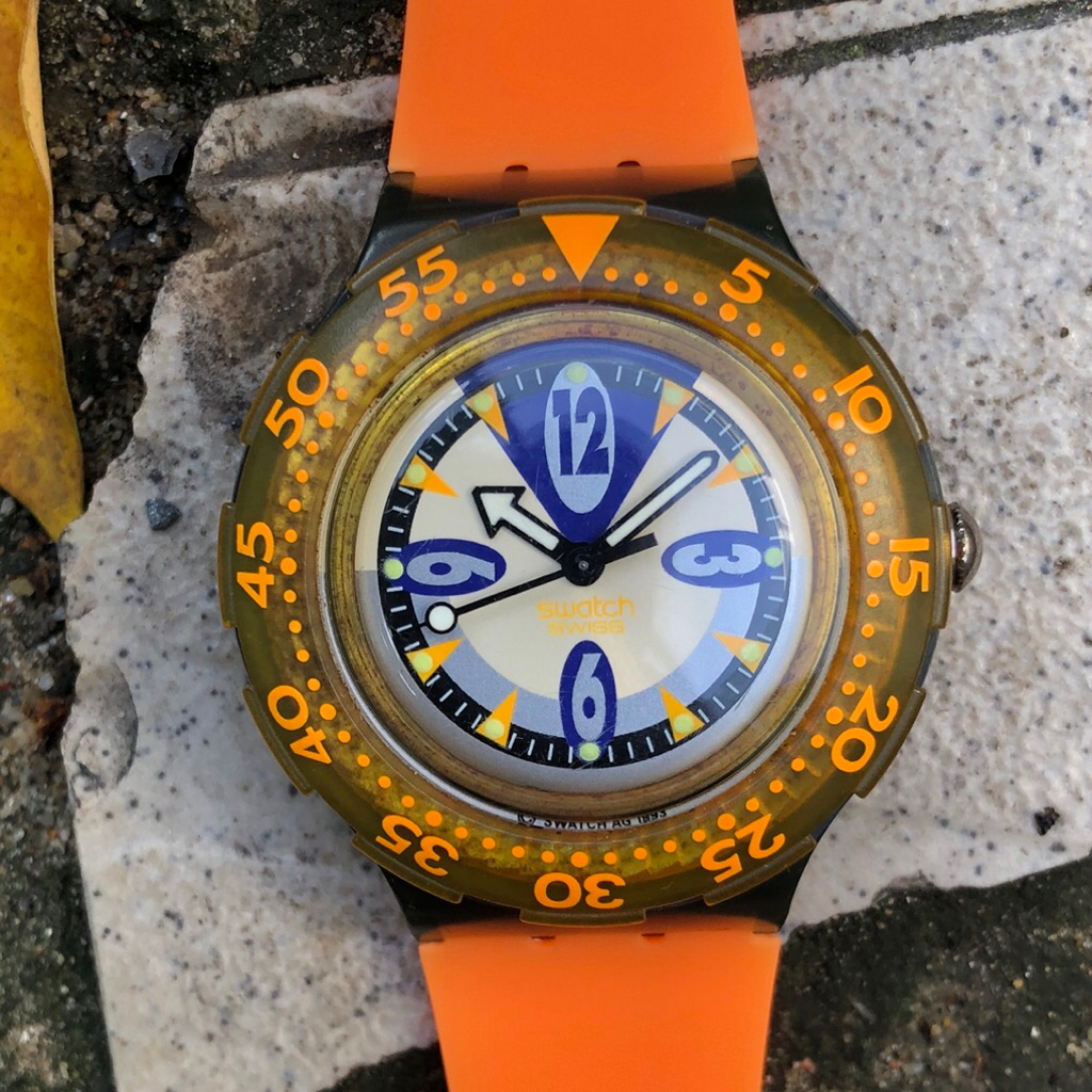 Đồng hồ Nam Nữ SWATCH SWISS thuỵ sỹ niền xoay