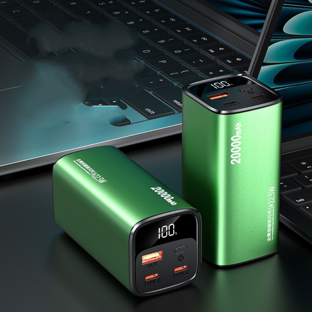 [ Mẫu Mới 2025 ] Pin Sạc Dự Phòng Vỏ Nhôm G30 20000mAh Sạc Nhanh 22,5W Cell Pin 21700 Chất Lượng Cao