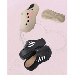 Dép sục bít đầu dáng thể thao Eva 3 chi tiết màu phối nhau : màu thân giày, màu viền, màu lót