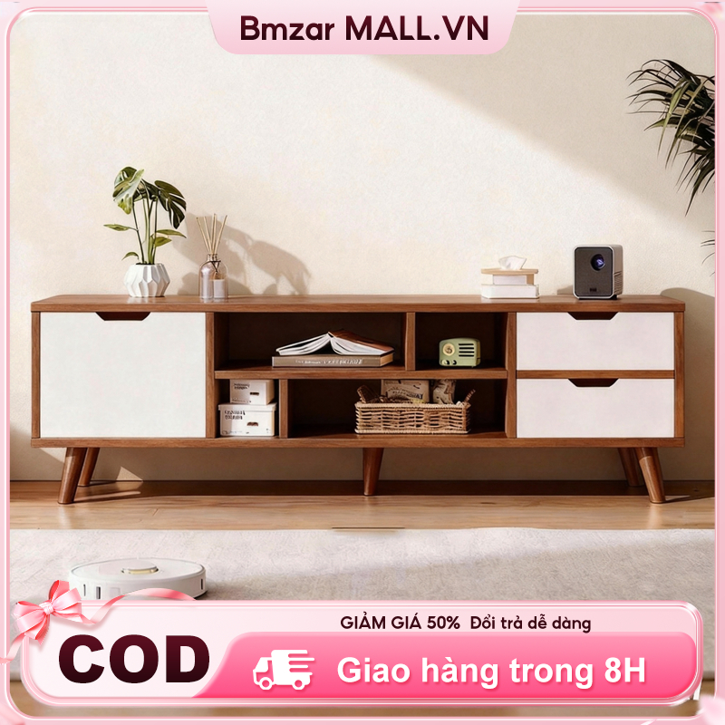 BMZAR Tủ Tivi Bàn Kệ Tivi 63/55/47 Inch Hiện Đại Đa Năng Có Tủ Cánh Kệ Tivi Tầng Chống Ẩm | BigBuy360 - bigbuy360.vn