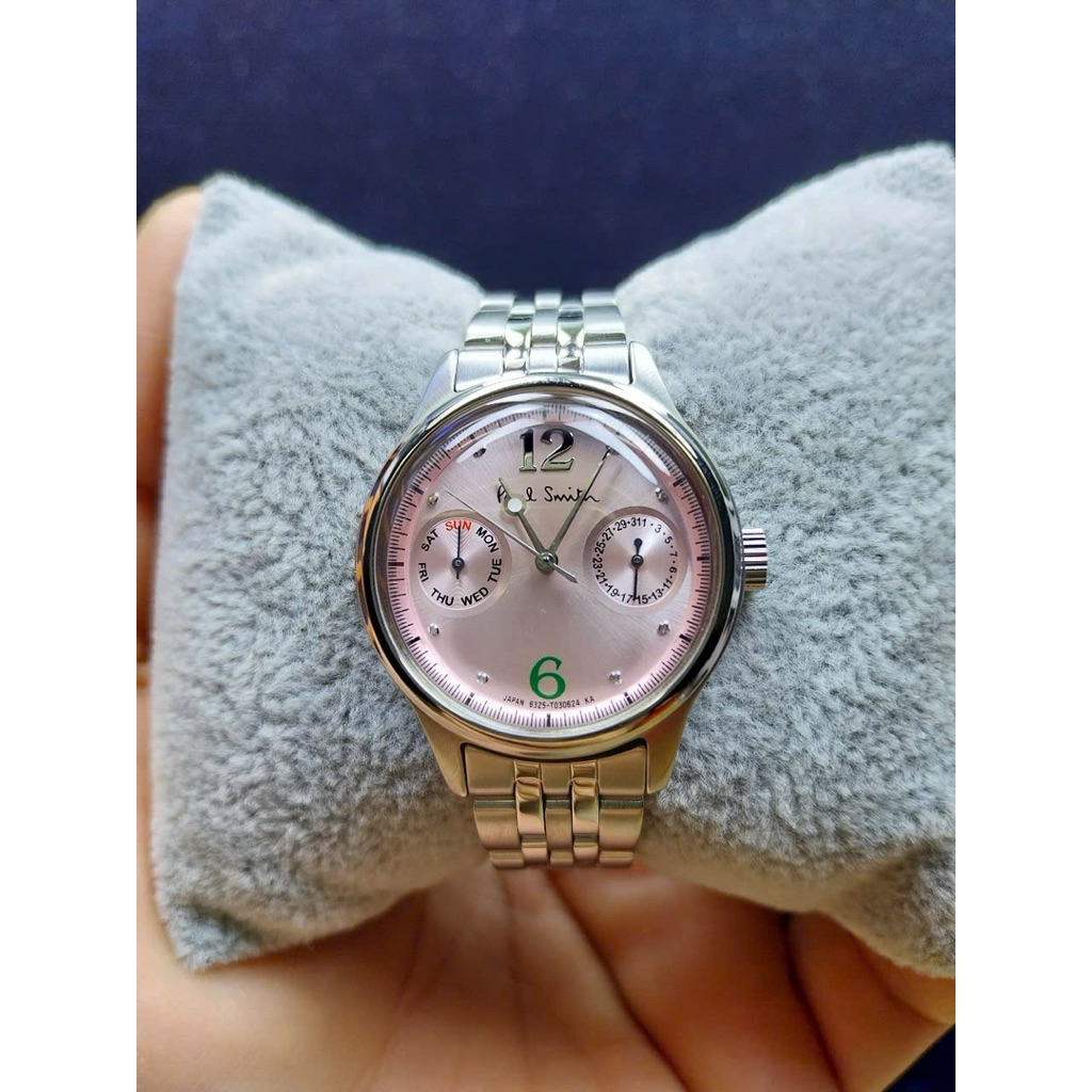 🎊Đồng hồ Si Nữ 5kim hiệu Paul Smith, thương hiệu Anh🥇. Hàng đã qua sử dụng