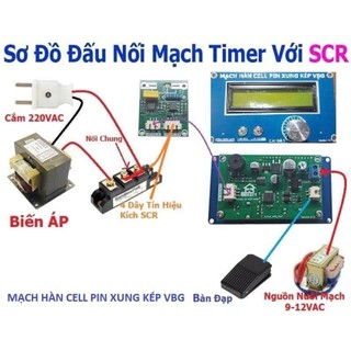 mạch hàn cell pin xung kép VBG