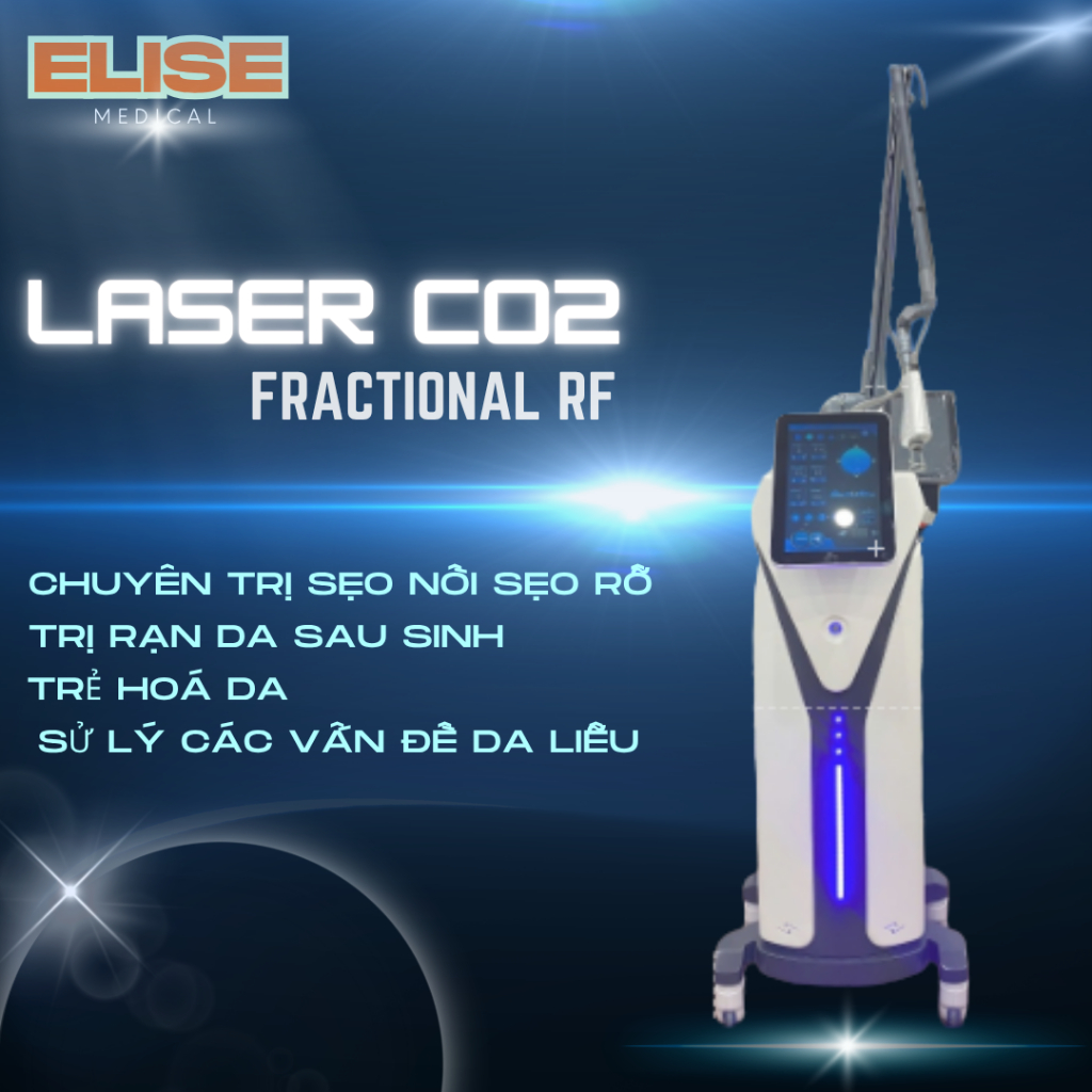 Máy laser co2 Fractional Máy laser co2 Fractional RF Máy laser co2 Fractional xoá sẹo