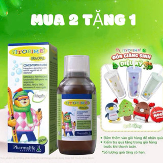  Siro Ho Cho Bé Fitobimbi Broncamil Hỗ Trọ Tăng Cường Miễn Dịch Hô Hấp Giảm Ho Giảm Đờm  Chai 200ml  