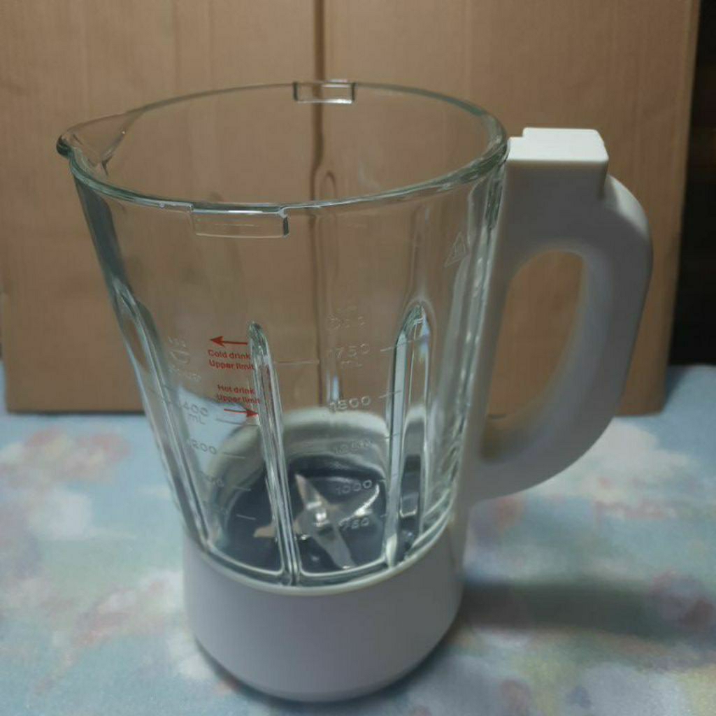 Cối thủy tinh kèm luỡi dao của Máy làm sữa hạt đa năng SEKA E300