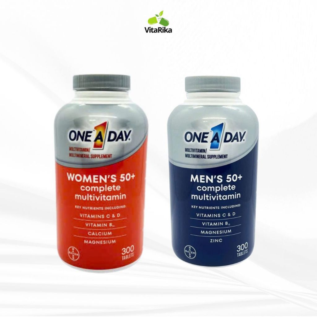 ( Hàng Mỹ bao check )Vitamin tổng hợp cho nam,nữ trên 50 tuổi ONE A DAY WOMEN'S 50+