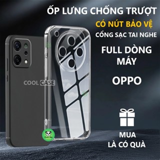  Ốp lưng bảo vệ chân sạc Oppo A15 A16 A17 A18 A38 A53 A54 A55 A57 A58 A60 A74 A79 A94 A98  F7 F9 Reno 14 14f A5 Pro Find 