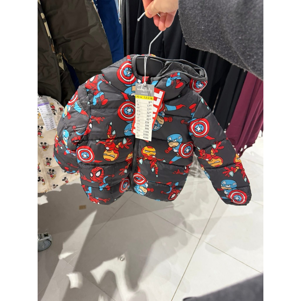 Áo phao cho bé trai bé gái Sinsay balan auth