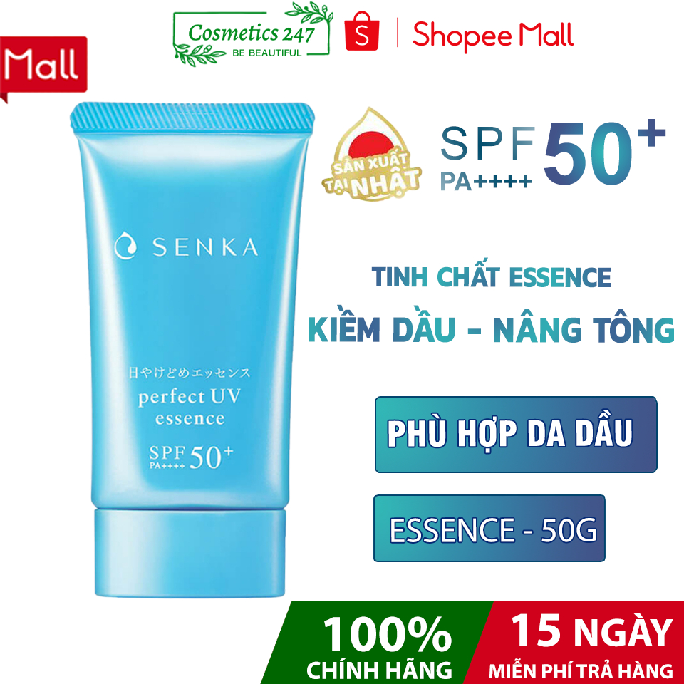 Kem chống nắng Senka Perfect UV Essence 50g