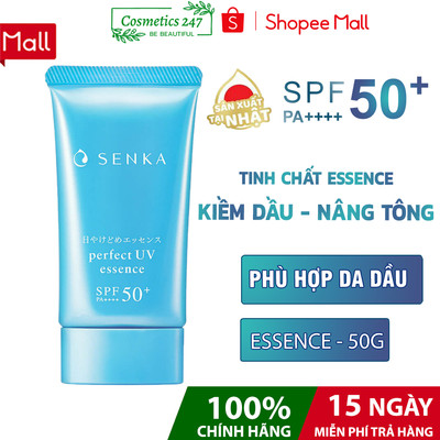 Kem chống nắng Senka Perfect UV Essence 50g