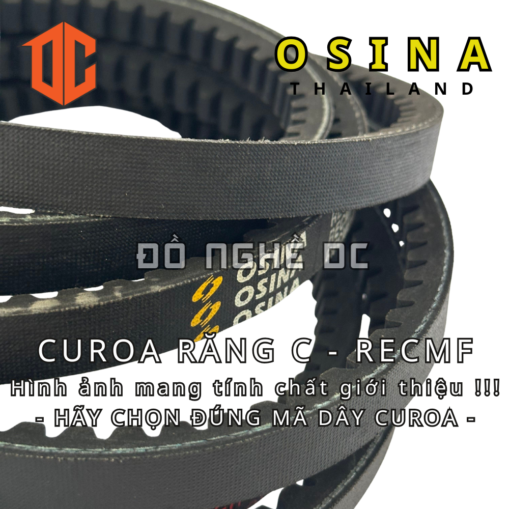 Dây cao su curoa răng cưa RECMF Thailand - OSINA C34 C73 C92 C75 C42 C43 C61 C32 C29 C64 C47 C22 C81