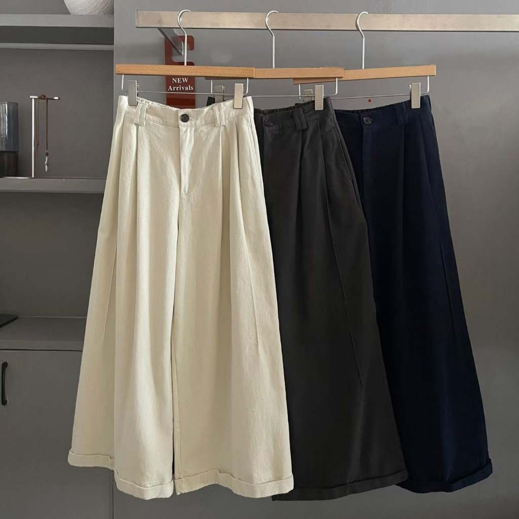 Quần jeans ống suông lật lai (không belt) 2817