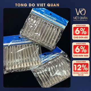  5 Kẹp Mỏ Vịt Kẹp Tóc Mỏ Vịt Kim Loại Tốt Dễ Dàng Sử Dụng Bền Đẹp - Kẹp K6 