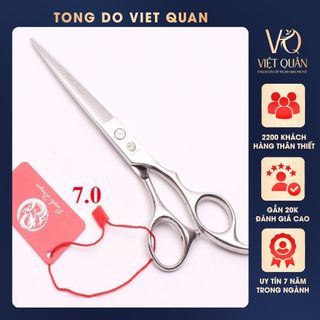 Bộ Kéo Cắt Tỉa Tóc Cao Cấp Purple Dragon 7.0 P5 [Tặng kèm bao da+lược+phụ kiện]