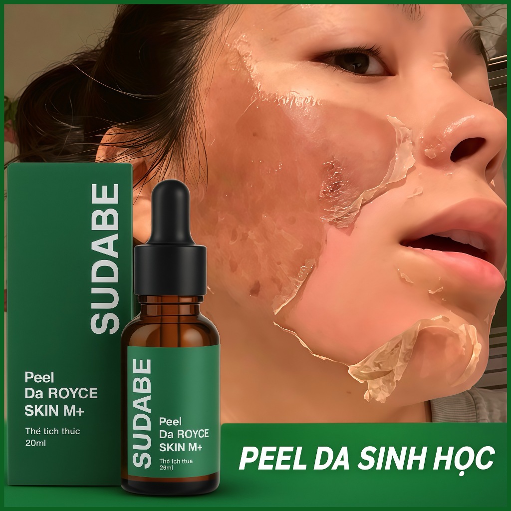[PEEL DA] Peel da ROYCE SKIN M+ bóc tách nám tàn nhang sẹo rỗ lõm mụn thâm A22 peel da