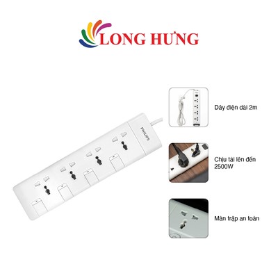 Ổ cắm điện Philips CHP3141WA/74 - Hàng chính hãng