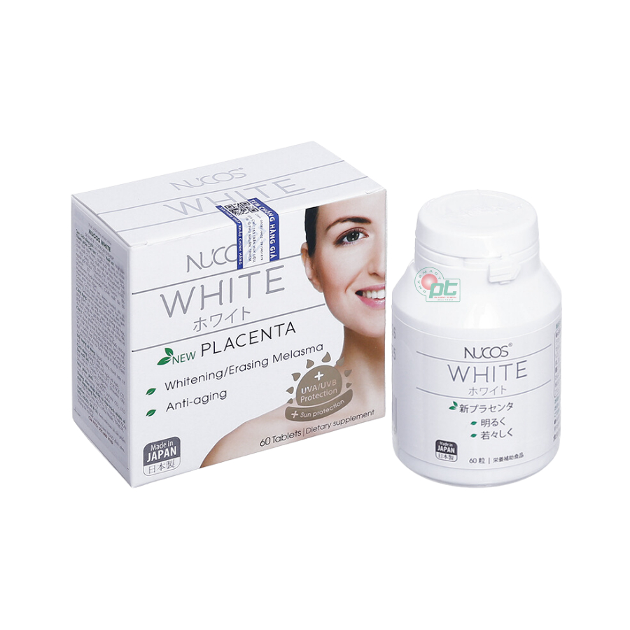 Nucos White - Viên uống trắng da, giảm nám (hộp 60 viên)