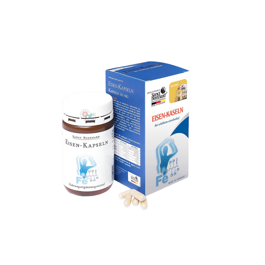 Eisen-Kapseln (Hộp/ 60 viên) - Viên uống bổ sung sắt, chống thiếu máu