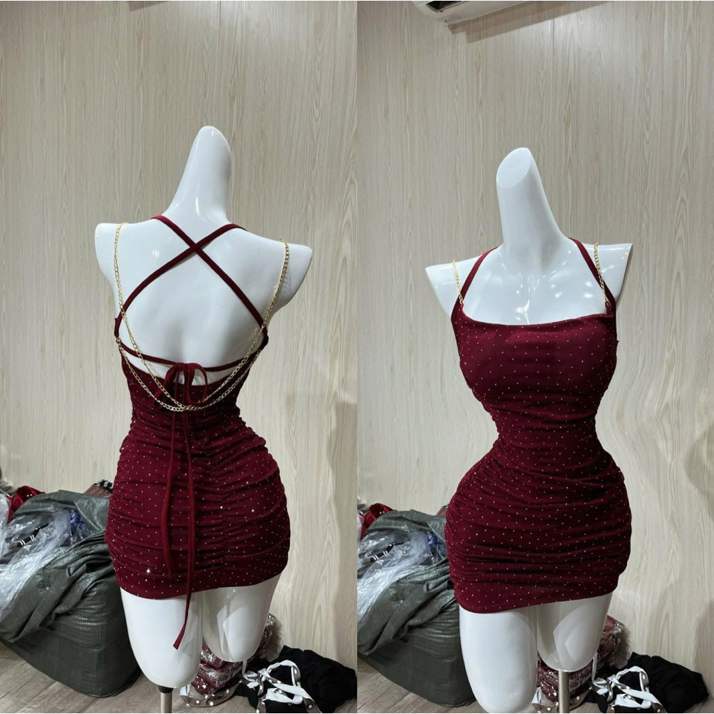 váy body bling bling lấp lánh đi tiệc đi date