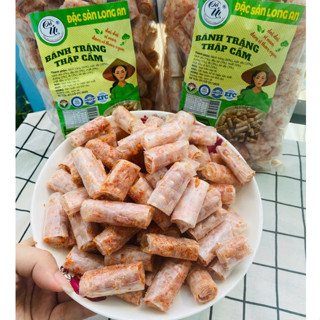  500g bánh tráng trộn sa tế thập cẩm Long An cực ngon 