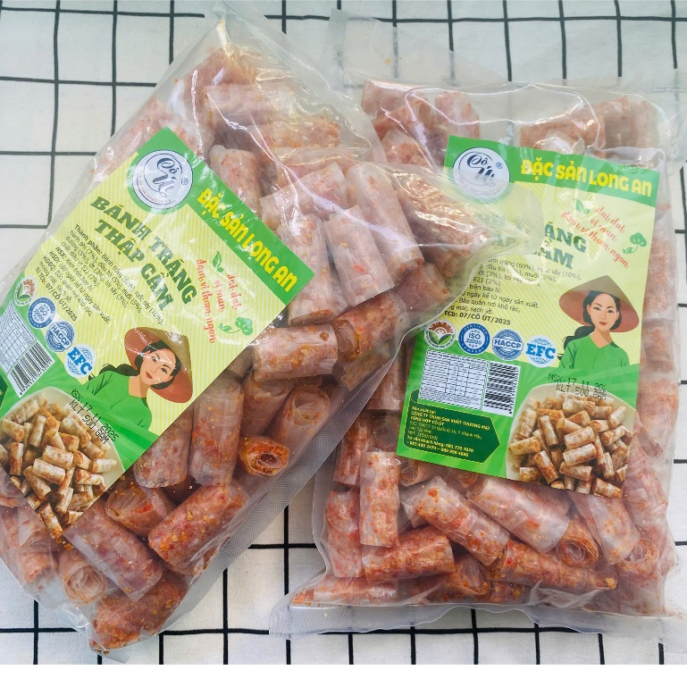 500g Bánh Tráng Cuộn Thập Cẩm ( Đặc Sản Long An)