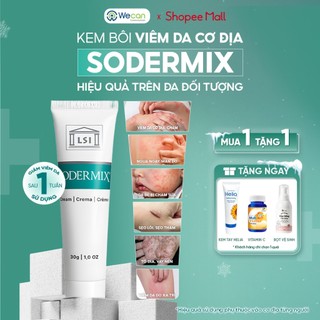   Kèm quà  Sodermix - Kem Bôi Viêm Da Cơ Địa Hỗ Trợ Giảm Viêm Da Ngứa Ngáy Eczema Chàm Tổ Đỉa 