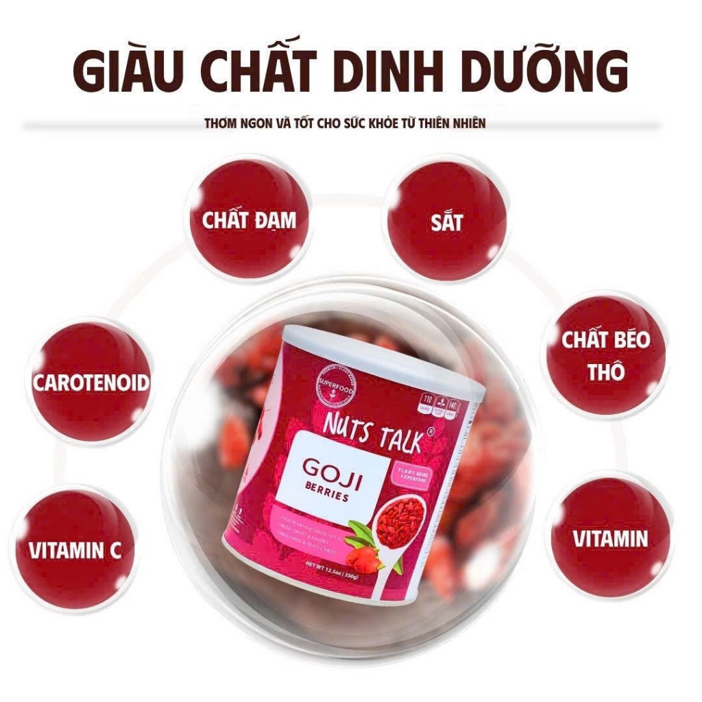 KỶ TỬ ĐỎ NUTS TALK 350g