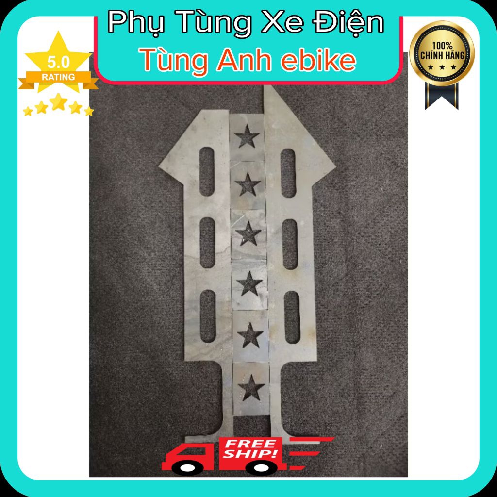 Gia cố khung sườn GoGo,Vespa,s3,unike CNC hở số khung