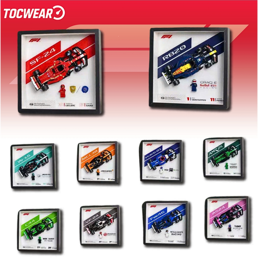 Khung ảnh treo tường Racing F1 Inspired - Decor phòng làm việc,gaming room studio, màu in sắc nét