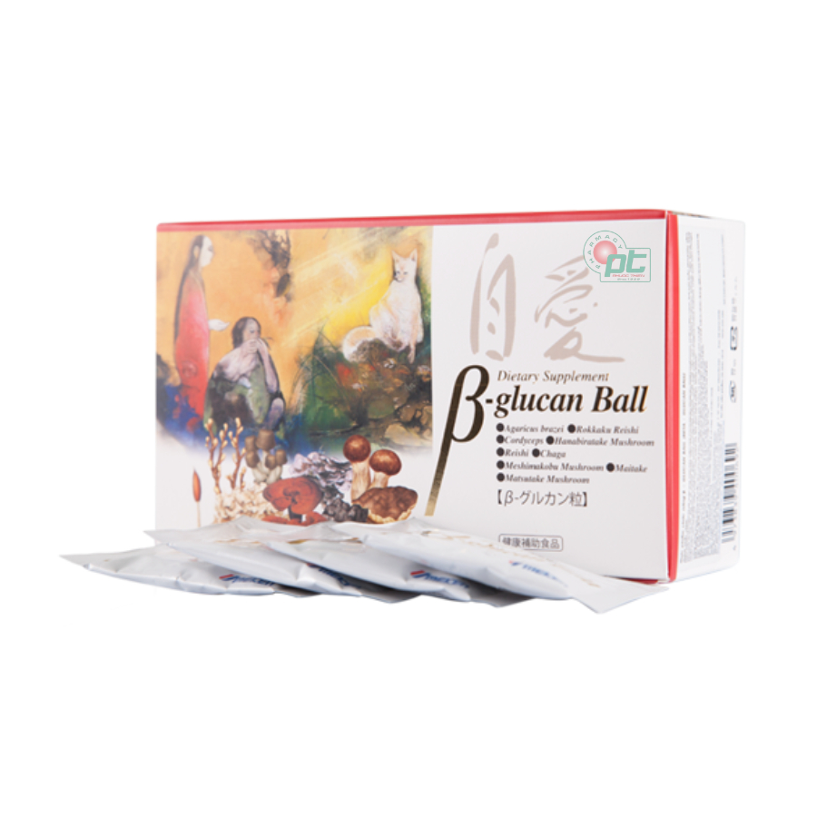 B Glucan Ball Japan - hỗ trợ tăng cường miễn dịch