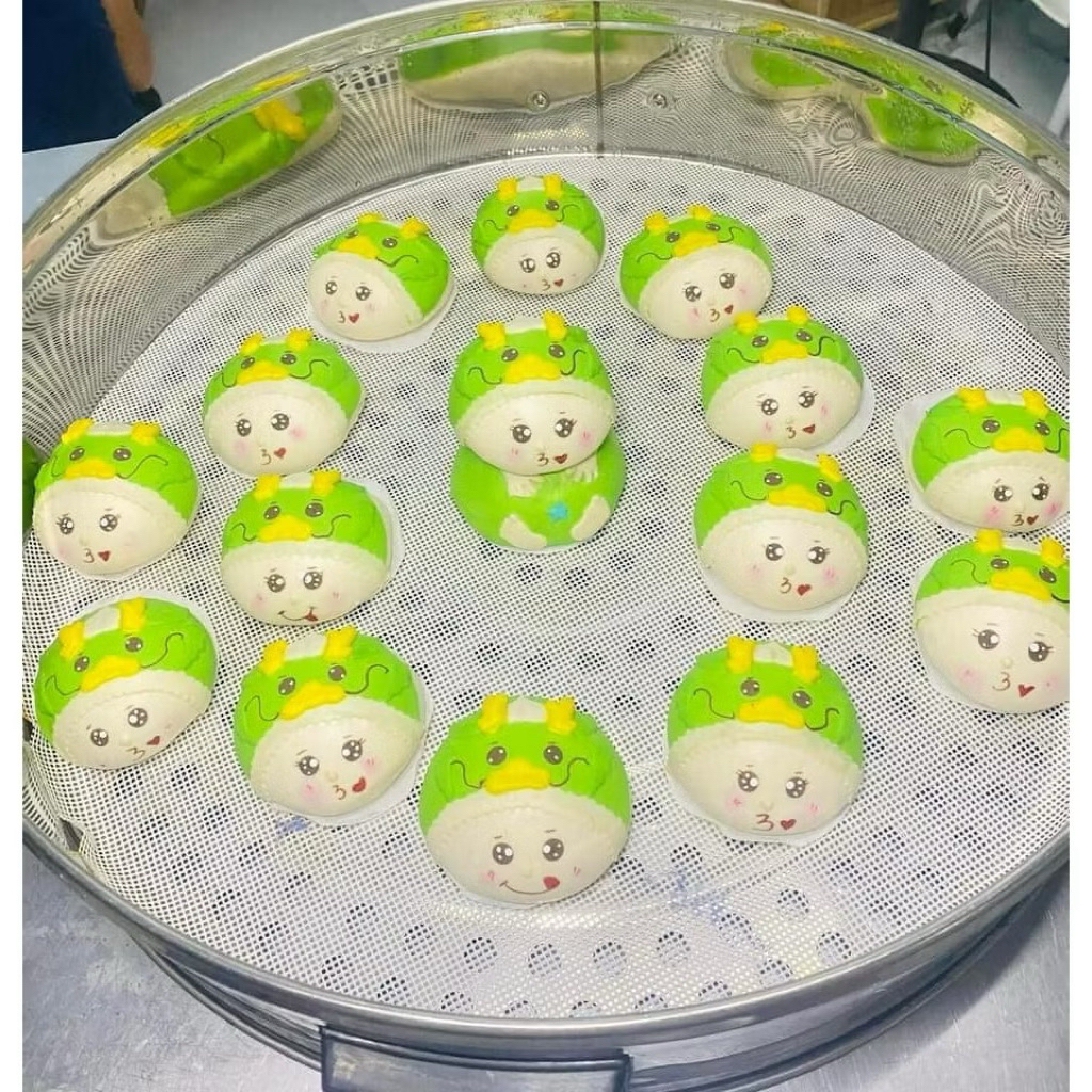 Tấm lót silicon chống dính hấp bánh bao