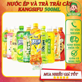 Nước Ép và Trà Trái Cây Giải Khát KangSiFu dung tích 500ml (có 10 loại)⭐Song.Thien.Shop✅