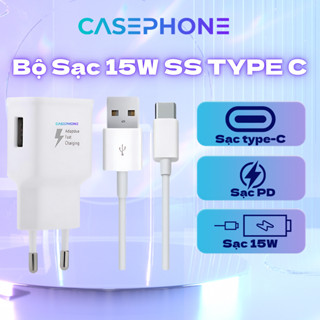 Bộ Củ Sạc Ss USB Cáp sạc Ss Type C Dùng Cho các dòng điện thoại Androi sạc nhanh và các thiết bị-CarePhones