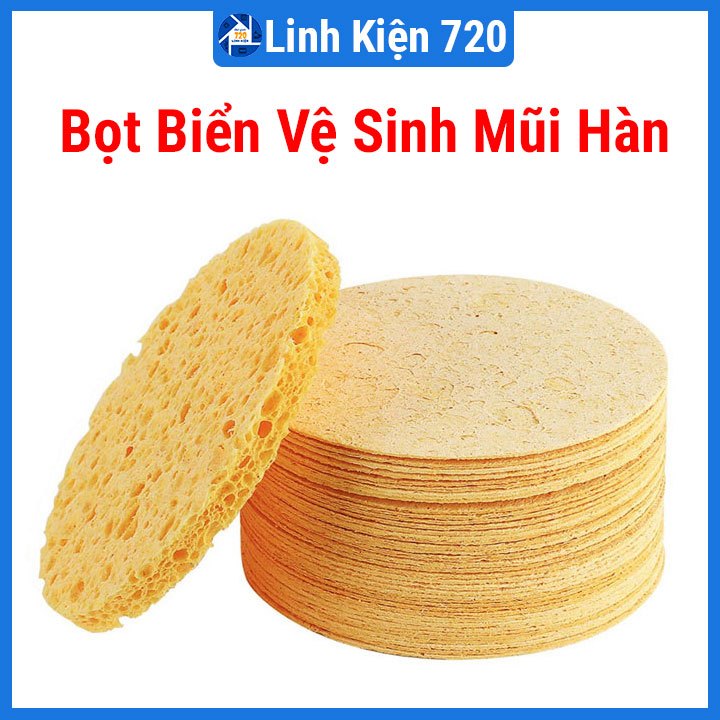 Bọt biển vệ sinh mũi hàn (loại tròn 5cm)